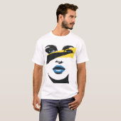 Minimalistischer abstrakter T - Shirt (Vorne ganz)