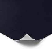 Minimalistischer Adler mit Flagge – Moderne patrio Poster (Ecke)