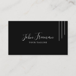 Minimalistischer Agent für Notarsignaturen Visitenkarte