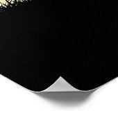 Minimalistischer Anime-Magier Poster (Ecke)