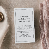 Minimalistischer Antrag auf Rezept Begleitkarte