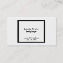 Minimalistischer Anwalt für Schwarz und Weiß