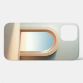 Minimalistischer architektonischer Bogen - Moderne Case-Mate iPhone Hülle (Rückseite (Horizontal))