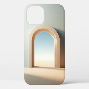 Minimalistischer architektonischer Bogen - Moderne Case-Mate iPhone Hülle