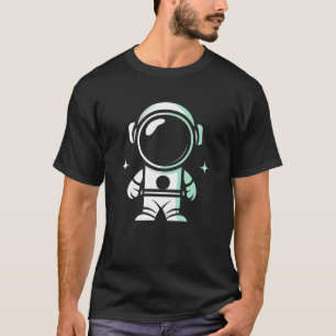 Minimalistischer Astronaut, Astronaut T-Shirt