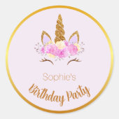 Minimalistischer Aufkleber (Vorderseite)