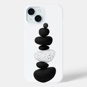 Minimalistischer ausgewogener Zen-Steine-Mindfulne Case-Mate iPhone Hülle