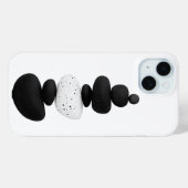Minimalistischer ausgewogener Zen-Steine-Mindfulne Case-Mate iPhone Hülle (Rückseite (Horizontal))
