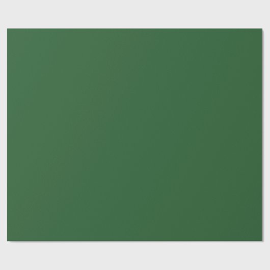 Minimalistischer Baum Grün Geschenkpapier (Flach)