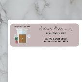 Minimalistischer Begrüßungsfront Haustür Real Anwe