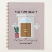 Minimalistischer Begrüßungsfront Haustür Real Anwe Planer (Vorderseite)