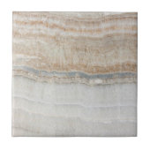 Minimalistischer, beige-weißer Marmor mit modernem Fliese (Vorderseite)