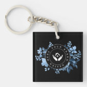 Minimalistischer, benutzerdefinierter Acryl-Schlüs Schlüsselanhänger (Vorderseite)