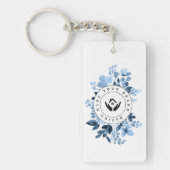 Minimalistischer, benutzerdefinierter Acryl-Schlüs Schlüsselanhänger (Vorderseite)