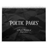 Minimalistischer, benutzerdefinierter Kalender (Titelbild)