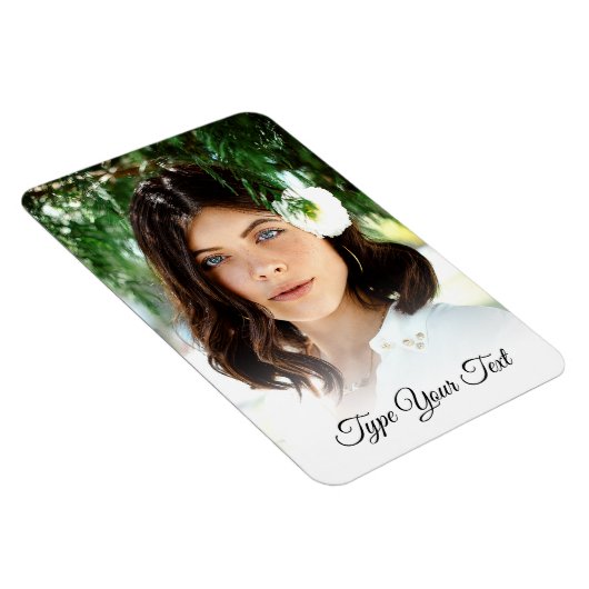 Minimalistischer, benutzerdefinierter Kühlschrank- Magnet (Rechte Seite)