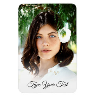 Minimalistischer, benutzerdefinierter Kühlschrank- Magnet