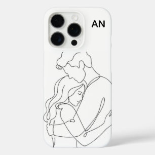 Minimalistischer benutzerdefinierter Telefon-Hülle iPhone 16 Pro Hülle