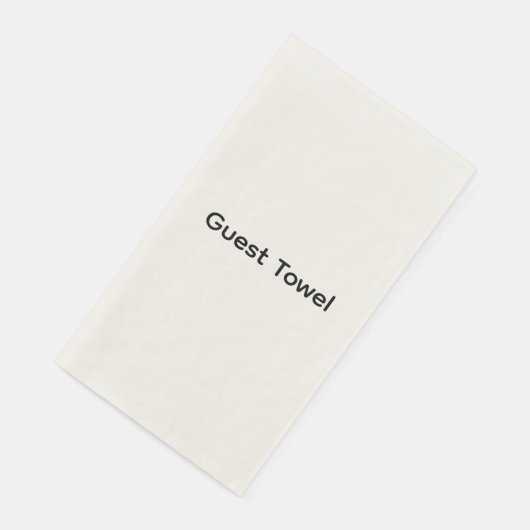 Minimalistischer benutzerdefinierter Text Personal Serviette (Ecke)