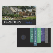 Minimalistischer Beruflicher Foto einer benutzerde Visitenkarte (Vorne/Hinten)