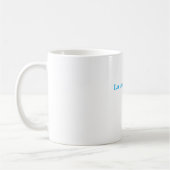 Minimalistischer Beruflicher Schlichter Name Kaffeetasse (Links)