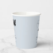 Minimalistischer Beruflicher Schönheitssalon Brand Pappbecher (Links)