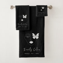 Minimalistischer Beruflicher Schönheitssalon Schwa