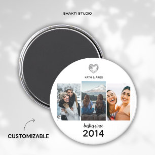 Minimalistischer bester Freund Geschenk für beste  Magnet