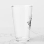 Minimalistischer Blumenstrauß Glas (Rechts)