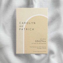 Minimalistischer Bogen | Hochzeit