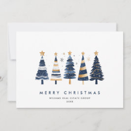 Minimalistischer Bohemischer Pine Tree Weihnachten