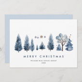 Minimalistischer Bohemischer Pine Tree Weihnachten (Vorne/Hinten)