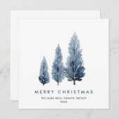 Minimalistischer Bohemischer Pine Tree Weihnachten (Vorne/Hinten)