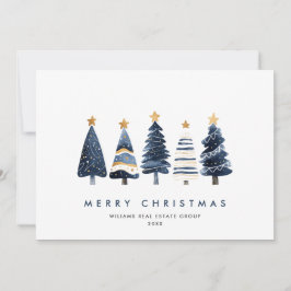 Minimalistischer Bohemischer Pine Tree Weihnachten