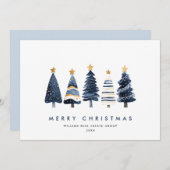 Minimalistischer Bohemischer Pine Tree Weihnachten (Vorne/Hinten)