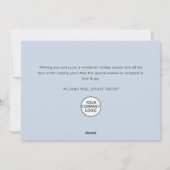 Minimalistischer Bohemischer Pine Tree Weihnachten (Rückseite)