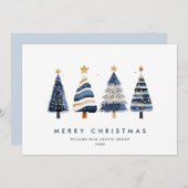 Minimalistischer Bohemischer Pine Tree Weihnachten (Vorne/Hinten)