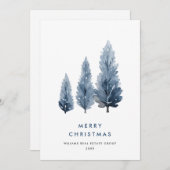 Minimalistischer Bohemischer Pine Tree Weihnachten (Vorne/Hinten)