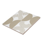 Minimalistischer Boho-Abstrakter Geometrischer Bog Fliese (Seite)
