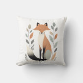 Minimalistischer Boho Fox Kinderzimmer Kids Room Kissen (Vorderseite)