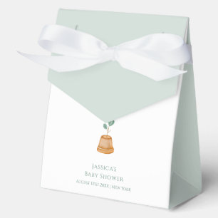 Minimalistischer Boho-Kleiner-Spross-Garten-Baby-P Geschenkschachtel