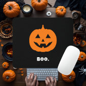Minimalistischer BOO. Pumpkin - Minimalistisches H Mousepad