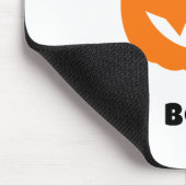 Minimalistischer BOO. Pumpkin - Minimalistisches H Mousepad (Ecke)