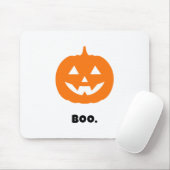 Minimalistischer BOO. Pumpkin - Minimalistisches H Mousepad (Mit Mouse)