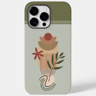 Minimalistischer botanischer Abstract IV Case-Mate iPhone 14 Pro Max Hülle