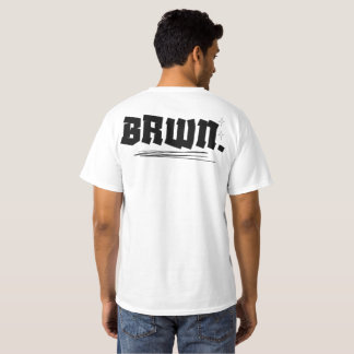 Minimalistischer BRWN. T - Shirt: Bold Urban St T-Shirt