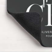 Minimalistischer CEO-Mauspad | Personalisiert Mousepad (Ecke)