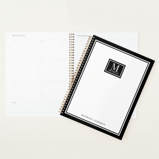 Minimalistischer Chic mit zweifachem Rand und Mono Planer (Anzeige)