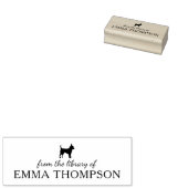 Minimalistischer Chihuahua-Hund aus der Bibliothek Gummistempel (Stempel)