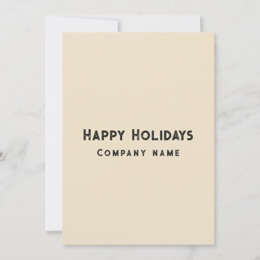 Minimalistischer Cocktail Party Einladung (Rückseite)